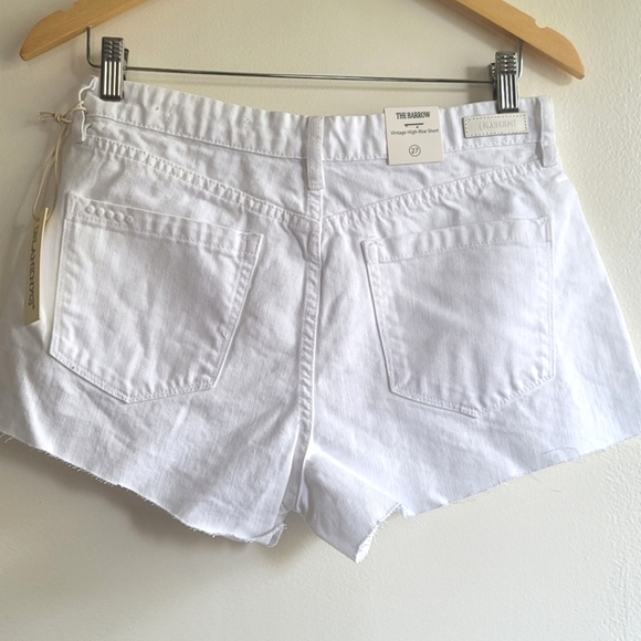 BLANKNYC,The Barrow Vintage High Rise Eyelet Denim Shorts,Head In The Clouds, 27 - Picture 2 of 9